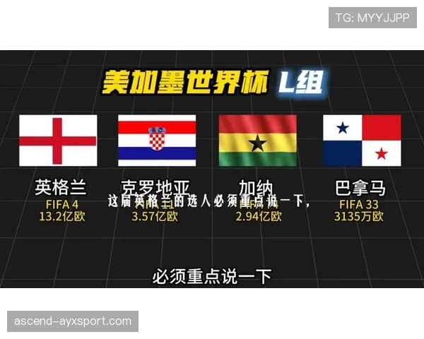 世界杯L组各队世界排名对比